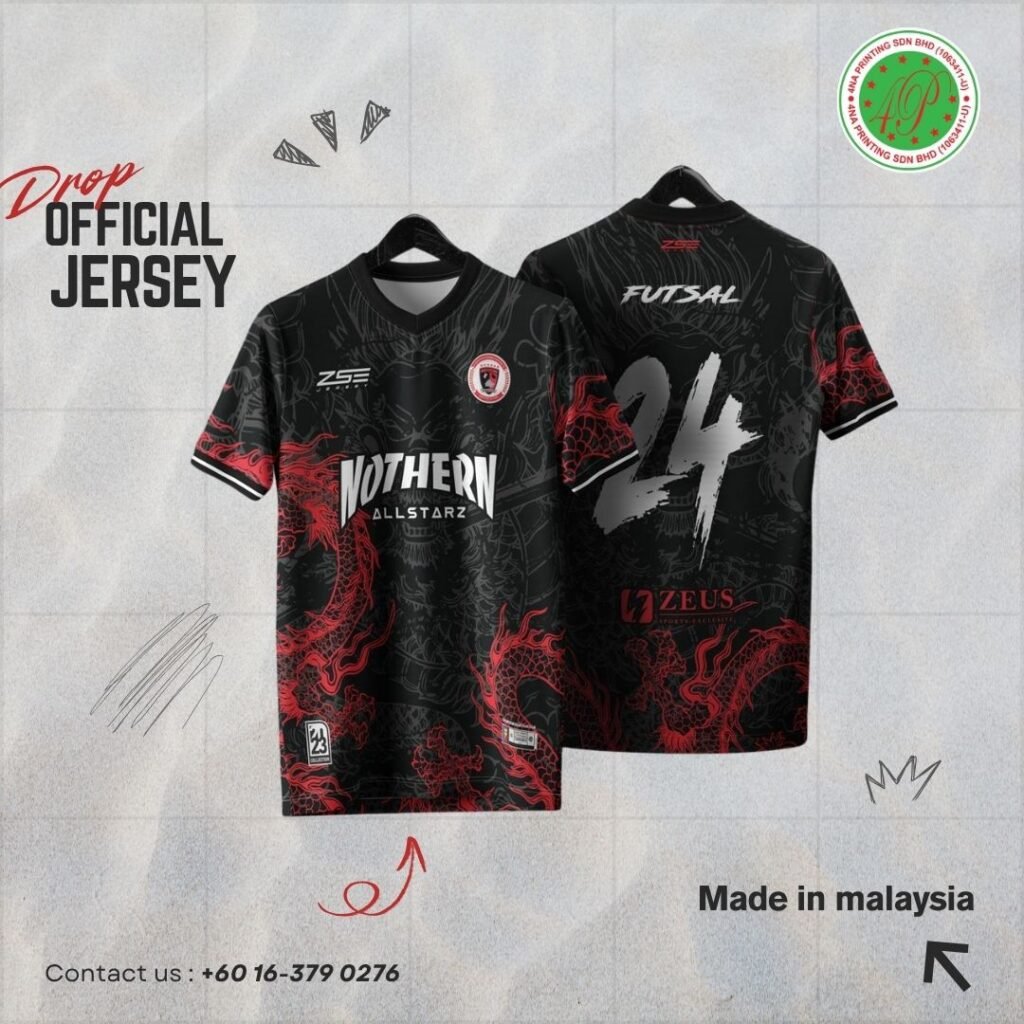 Best Jersey Printing Near Me in Kuala Lumpur – Sports, Teams & Clubs