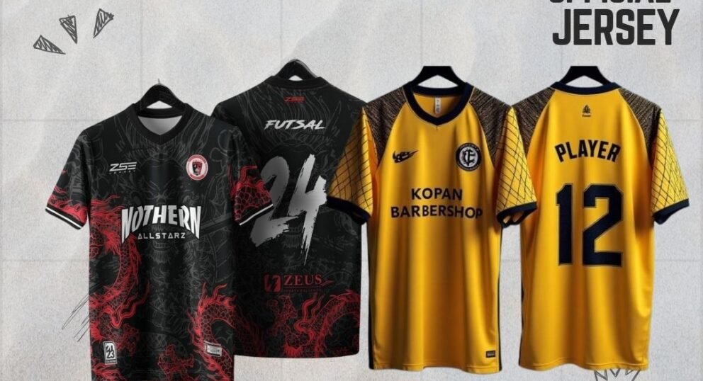 Best Custom Football Jersey Printing in Malaysia