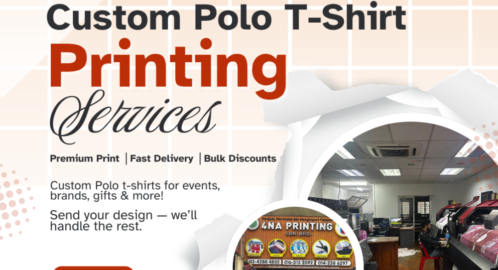 Best Custom Polo T-Shirt Printing in Malaysia